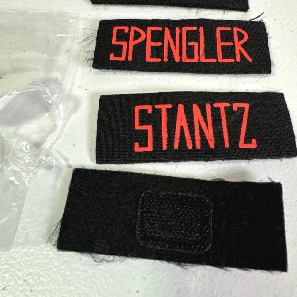 Ghostbusters Costume‎ Patches Zeddemore Spengler Stantz Venkman Kids Replacement